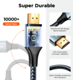 SY-20H1 HDMI to HDMI cable (4K@60Hz) -2m-Gray - Image 7
