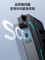 JR-L017 22.5W Power Bank with Dual Cables 10000mAh-Black With USB.A to Type.C 0.25m Cable-Black - Image 8