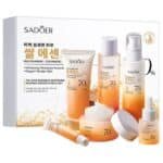 SADOER 70% Rice Essence Whitening Nourishing Repair 6-Set  30ml+120ml+120ml+100g+50g+20g