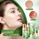 BIOAOUA Aloe Soothing and Moisturizing Beauty Six-piece Set 100g+130ml+100ml+40ml+20g+50g - Image 3