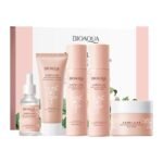 BIOAOUA Camellia Flower Antioxidant Moisturizing Repair Five-piece Set (New) 80g+30ml+100ml+100ml+50g - Image 4