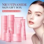 BIOAOUA Niacinamide Hydrating Skincare Six-Piece Gift Set 120ml+80ml+100g+20g+60g+30ml - Image 7