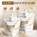 BIOAOUA Rice Pulp Smoothing and Volumizing Conditioner 30g - Image 5