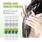 SADOER Aloe Vera Super Shine Repairing Hair Mask 10g Sheet Pack - Image 5