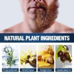 SADOER Beard Multifunctional Care 5-Piece Set  30ml+55ml+50g+120ml+120ml - Image 5