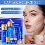 SADOER Caviar Hyaluronic Acid Anti-aging Repair Moisturizing Set  100g + 130ml + 100ml + 55g + 20g + 30ml - Image 2