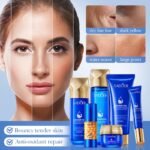 SADOER Caviar Hyaluronic Acid Anti-aging Repair Moisturizing Set  100g + 130ml + 100ml + 55g + 20g + 30ml - Image 4