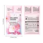 SADOER Cherry Blossom Collagen 3-Step Mask 0.8g + 0.8ml + 25ml - Image 5