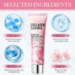 SADOER Cherry Blossom Collagen Moisturizing Hand Cream 60g - Image 5