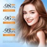 SADOER Coconut Oil Hair & Shower Gel Travel 3-Piece Set 50ml - Image 4