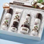 SADOER Coconut Oil Nourishing and Moisturizing 6-Piece Set 100g + 100ml + 100ml + 40ml + 50g + 20g