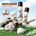 SADOER Coconut Oil Nourishing and Moisturizing 6-Piece Set 100g + 100ml + 100ml + 40ml + 50g + 20g - Image 5