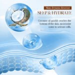 SADOER Coconut Oil Nourishing and Moisturizing 6-Piece Set 100g + 100ml + 100ml + 40ml + 50g + 20g - Image 3