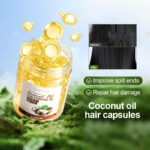 SADOER Coconut Oil Nourishing and Smoothing Hair Care Capsules 1ml x 30pcs - Image 6