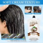 SADOER Coconut Oil Nourishing and Smoothing Hair Mask 400g - Image 5