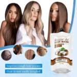SADOER Coconut Oil Nourishing and Smoothing Hair Mask 400g - Image 2