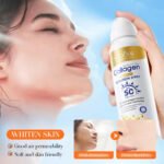 SADOER Collagen Anti-Aging Whitening Sunscreen Spray SPF50+ PA+++ 150ml - Image 2