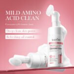 SADOER Hyaluronic Acid Amino Acid Cleansing Mousse 120ml - Image 5