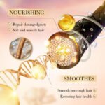 SADOER Keratin Peptide Smoothing & Shiny Hair Oil 30ml - Image 3