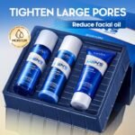 SADOER Men's Moisturizing and Refreshing Oil-Control Three-Piece Set  100g+120ml+120ml - Image 2