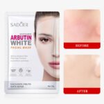 SADOER Niacinamide Arbutin Whitening and Moisturizing Mask 25g