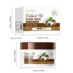 SADOER Nourishing Coconut Oil Hair Wax 100g - Image 3