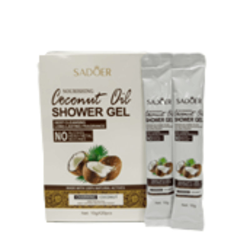 SADOER Nourishing Coconut Oil Shower Gel 10g x 20pcs SADOER Nourishing Coconut Oil Shower Gel 10g x 20pcs - Image 1