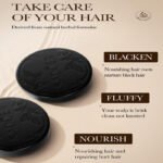 SADOER Polygonum multiflorum Repairing Natural Black Hair Soap 100g - Image 5