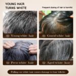 SADOER Polygonum multiflorum Repairing Natural Black Hair Soap 100g - Image 4