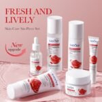 SADOER Pomegranate Fresh Beauty Six-piece Set (New) 30ml+100g+120ml+120ml+20g+50g - Image 2
