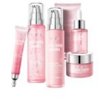 SADOER Sakura Collagen Moisturizing Travel Set  6-piece pack (30g + 10g + 10ml + 30ml * 2 + 15g) - Image 2