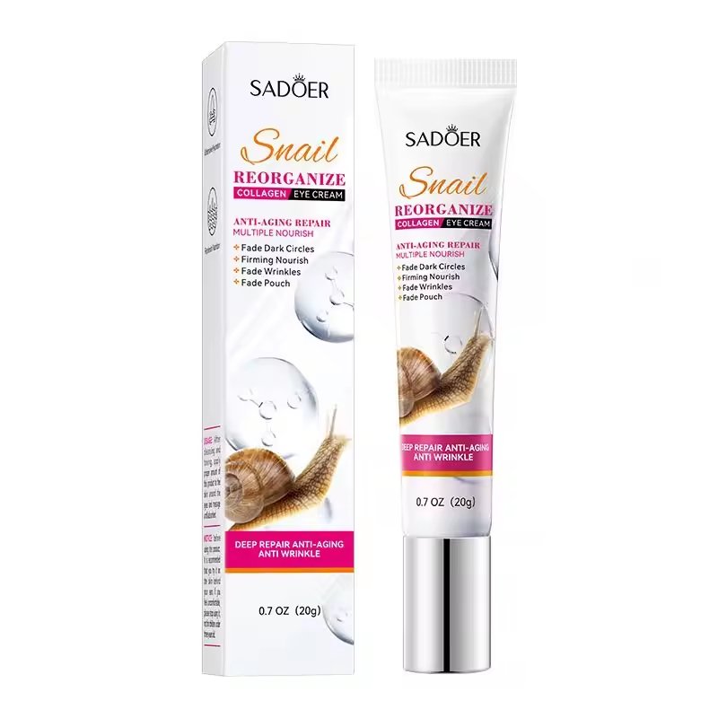 SADOER Snail Recombinant Collagen Eye Cream 20g (1) SADOER Snail Recombinant Collagen Eye Cream 20g - Image 1