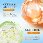 SADOER Snail Recombinant Collagen Whitening and Moisturizing Sunscreen SPF50+ PA+++ 60g - Image 4