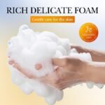 SADOER Turmeric Lemon Cleansing Soap (with foaming net) 100g - Image 4