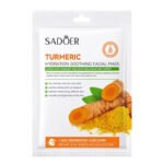 SADOER Turmeric Moisturizing and Soothing Mask 25g - Image 3