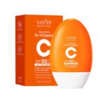 SADOER Vitamin C Moisturizing & Radiance Sunscreen SPF50+ PA + 50ml - Image 3