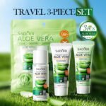 SADOERSADOER Aloe Vera Travel 3-Piece Set 20ml + 20g + 20g
